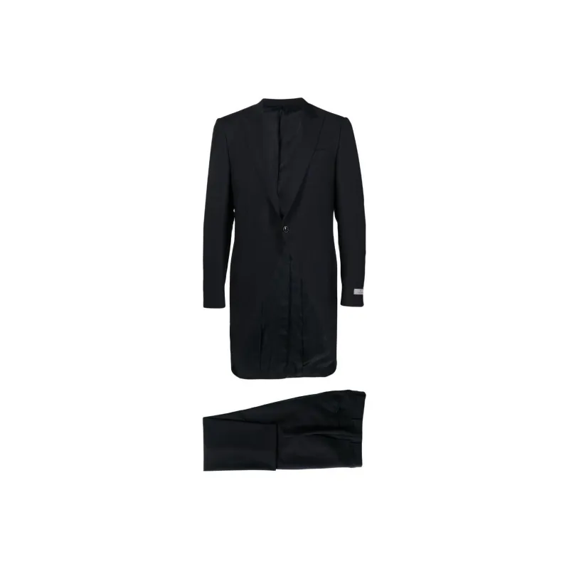 Canali Single breasted Wool mohair Suit-0