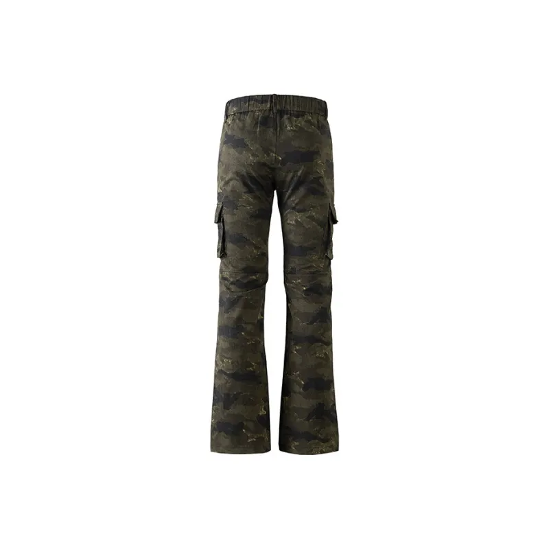 BEAR UNION Jeans Men's Camouflage Green-4