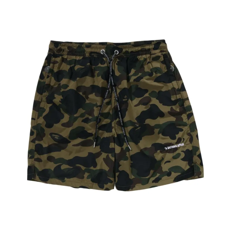 Bape 1st Camo Drawstring Shorts-2