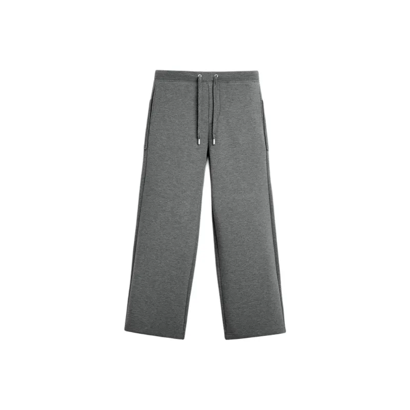 ZARA Casual Pants Men's Zebra Print Gray-0