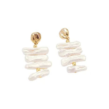 Mofei Pearl Earrings Women's