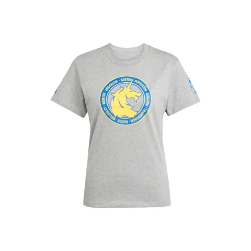 Adidas Pack Shipping With AdiClub Boston Marathon® 2025 Logo Graphic Tee