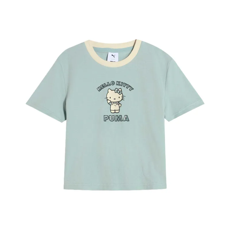 PUMA Playera Mujer PUMA X Hello Kitty-0