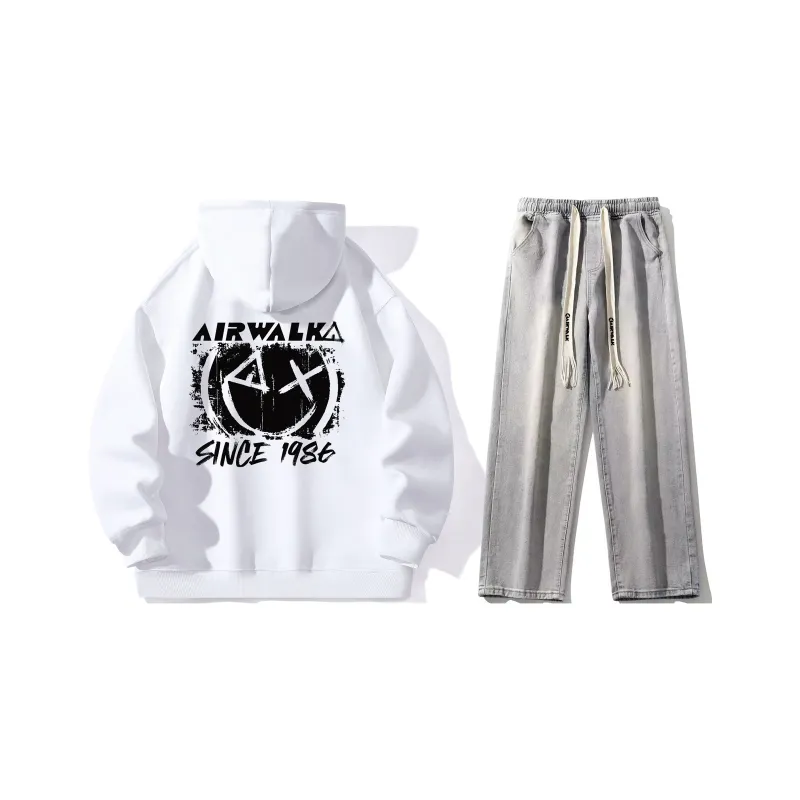 Airwalk Sweatshirt Sets Unisex-28
