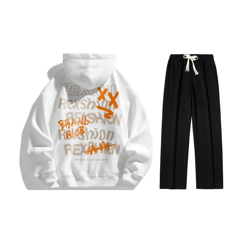 REXSHION Sweatshirt Sets Unisex-3
