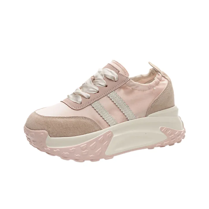 The Mystery Of Glamour Breathable Low Top Casual Shoes Women's-5