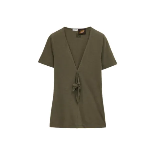 LOEWE T Shirt Women's Olive Green