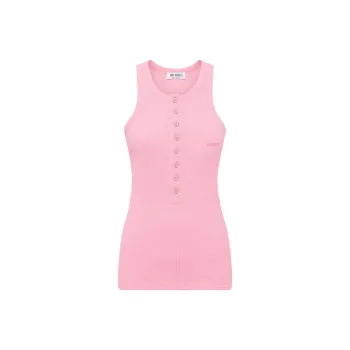 The Attico Delice Ribbed T Shirt