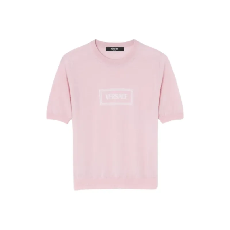 VERSACE Short Sleeved Crewneck Jumper-0