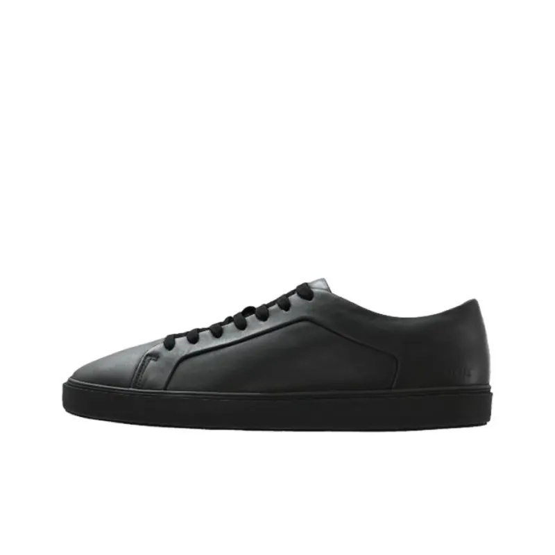 ZARA Low Top Skateboard Shoes Men's Black-0