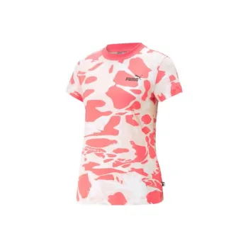 PUMA SUMMER SPLASH T-Shirts Women's Pink