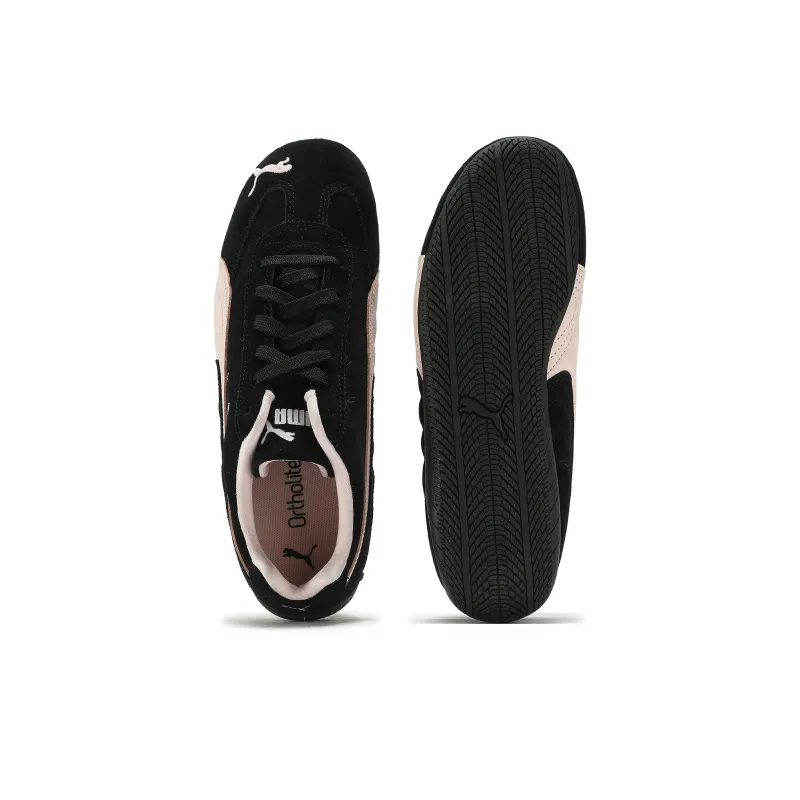 PUMA Speedcat Collection Anti Slip Wear Resistant Low Top Casual Shoes Unisex Black Pink-5