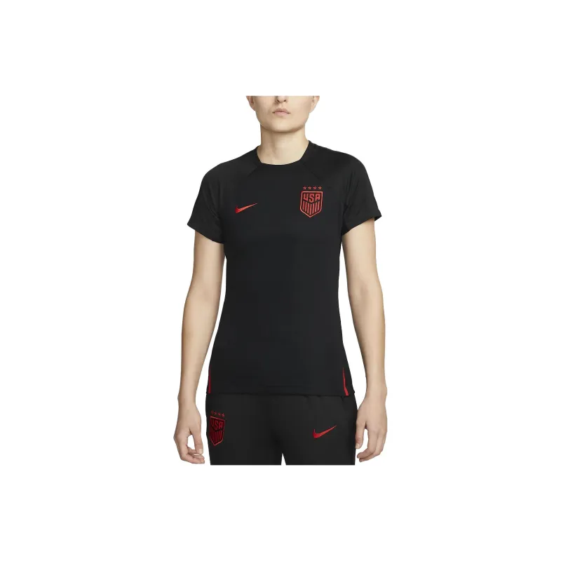 Nike USA Soccer Team Olympic Series Raglan Sleeve T-Shirt Women's Black-0