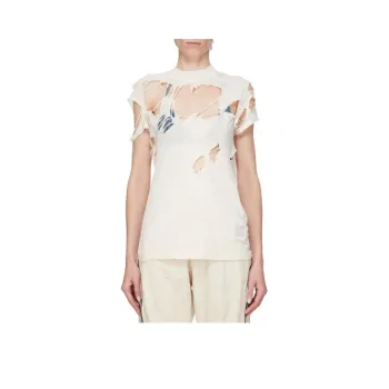 Rick Owens DRKSHDW Small Level Tee 'Natural'