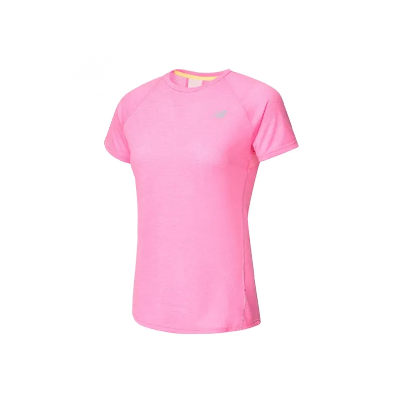 New Balance T Shirts Women's Pink-0