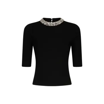 LIU·JO Rhinestone embellished Top