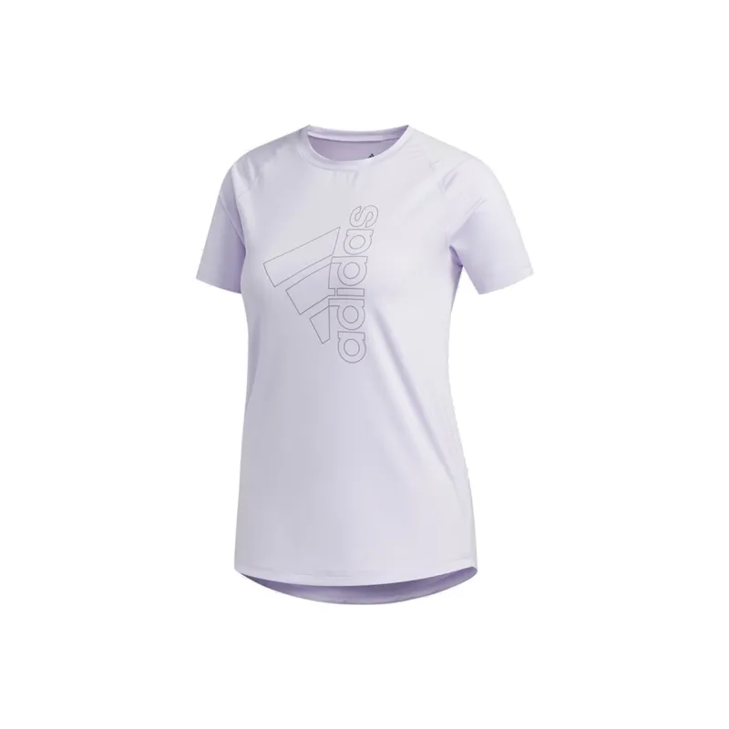 Adidas T Shirt Women's Light Purple-0