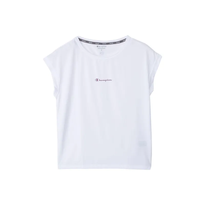 Champion T Shirts Women's White-0