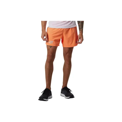 New Balance Impact Run 5 Inch Casual Shorts Men's Bright Orange