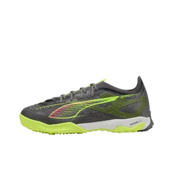 PUMA Ultra 5 Pro Anti Slip Wear Resistant Soccer Shoes Unisex Silver Yellow