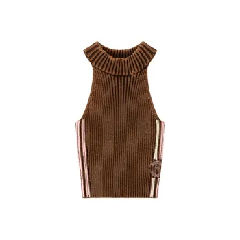 CHUU Tank Tops Women's Coffee