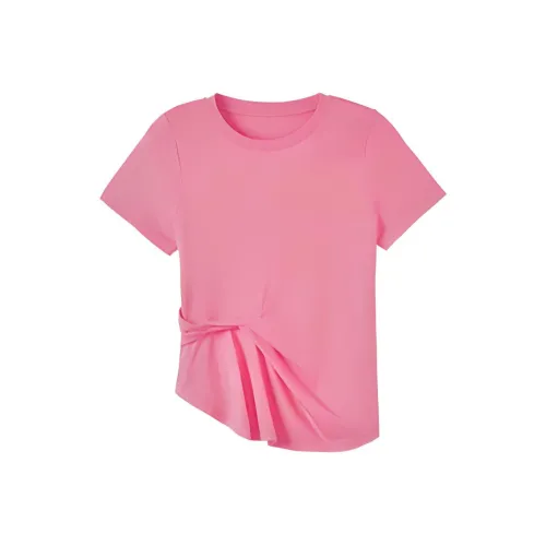 Mt T Shirt Women's Loose Powder