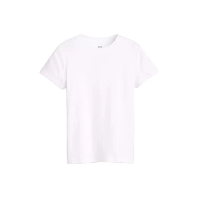 Levis T Shirts Women's White-0
