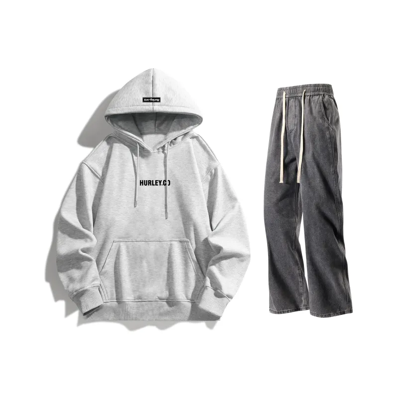Hurley Sweatshirt Sets Unisex-12