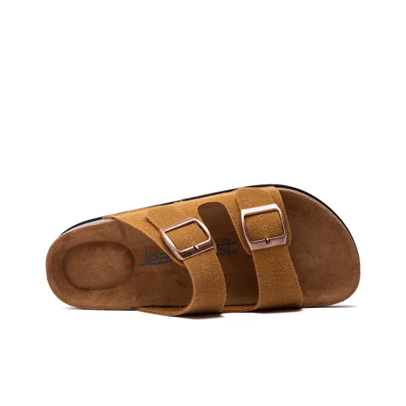 JEANSWEST Quiet Slip Resistant Odor Resistant Abrasion Resistant Slide Slippers Unisex-6