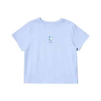 UNIQLO T Shirts Women's Aqua Blue