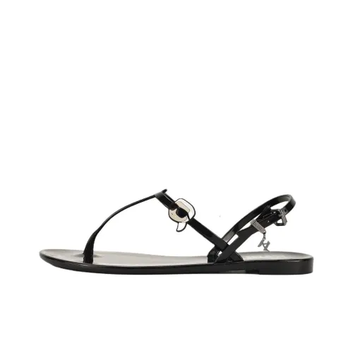 KARL LAGERFELD One Strap Sandals Women's Black