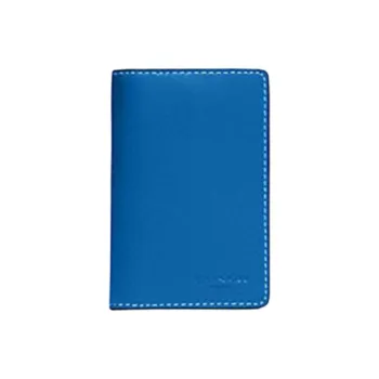COACH Wallet Calfskin Coin Purses Wallets Mini Women's Bronze Metallic Blue