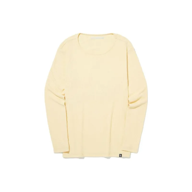 Kirsh FW23 T Shirt Women's Light Yellow-0