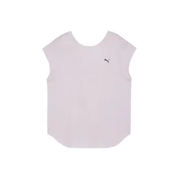 PUMA STUDIO T Shirt Women's Grape Mist