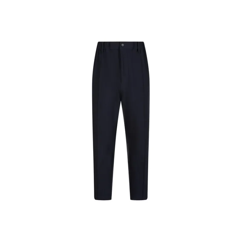 CROQUIS Casual Pants Men's 409 Black Navy Blue-0