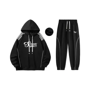 Struggle Vintage95 Sweatshirt Set Unisex Black