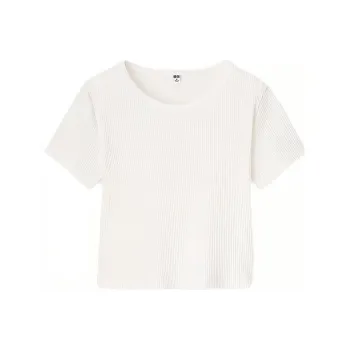 UNIQLO Crop Tops Women's White