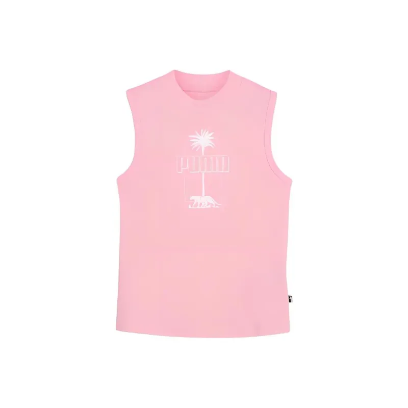 PUMA Tank Top Women's Pink Purple-0