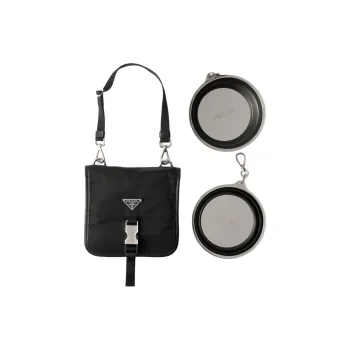 PRADA Re Nylon Fabric Storage Bag Unisex Black