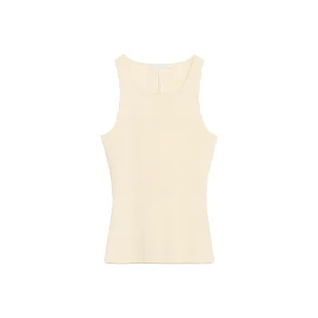 ZARA Tank Tops Women's Cream
