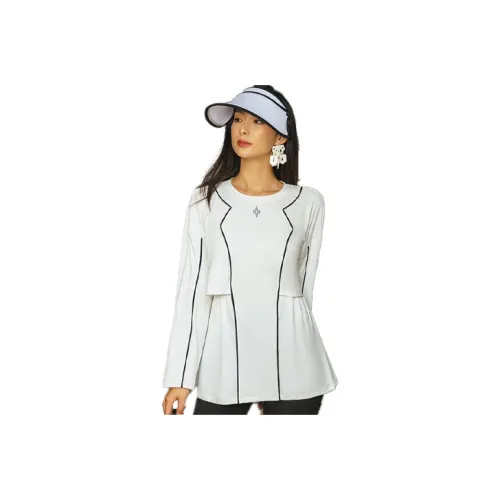 GIDI BOHO T-Shirts Women's Cream White