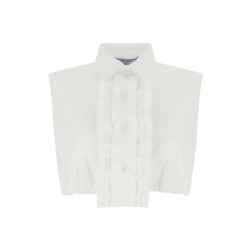 PRADA Crop Tops Women's White-0