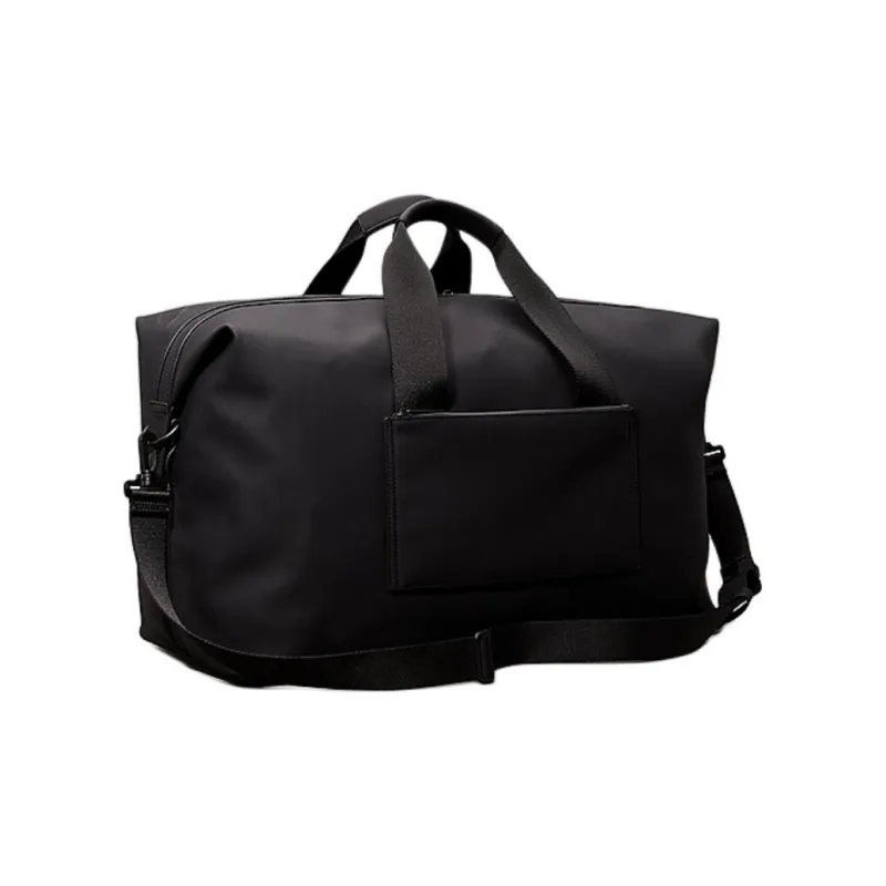 CALVIN KLEIN PU Weekend Bag, One Shoulder Handbag, Travel Bag Men's Black-1