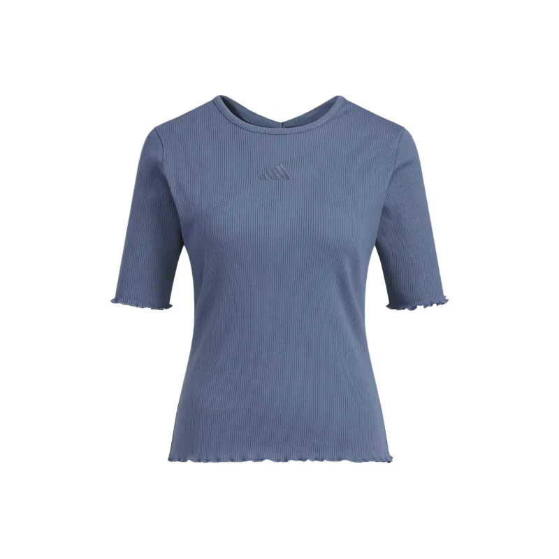 Adidas Regular T Shirt Women's Dark Blue-0