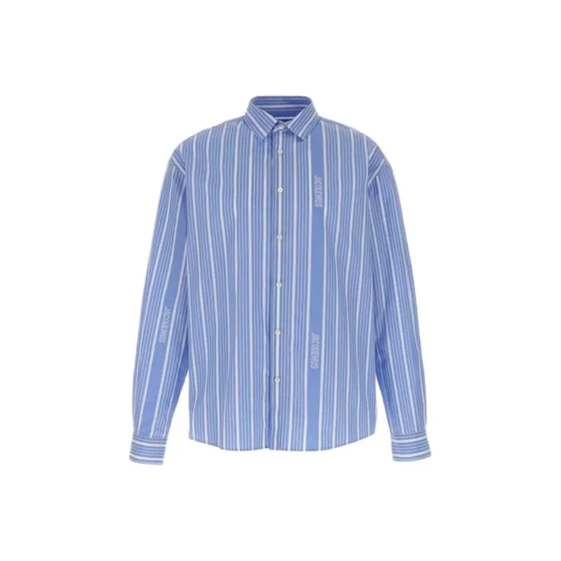 Jacquemus Shirts Men Blue-0