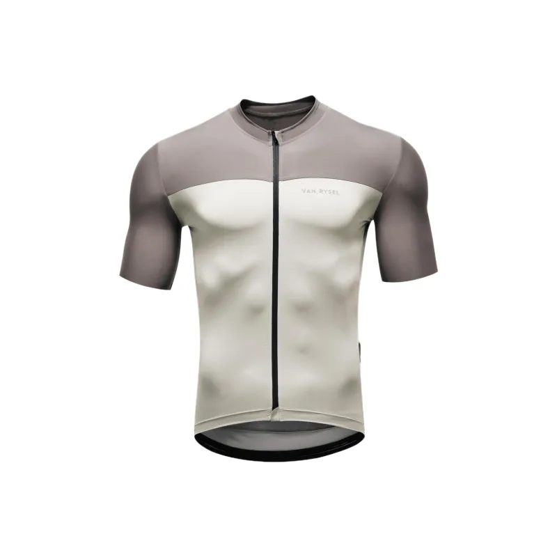 DECATHLON Cycling Clothing Men's Light Chalk Gray-0