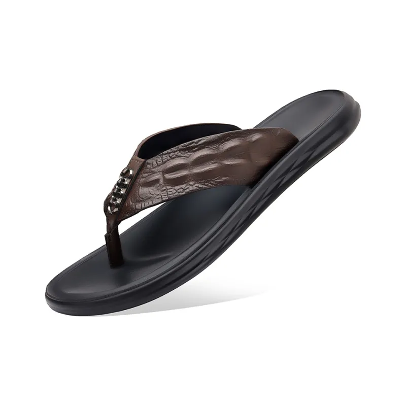 Shiozawa Stitching Flip Flops Men's-6