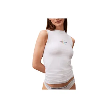 CALVIN KLEIN Tank Tops Europe Version Women's Bright White
