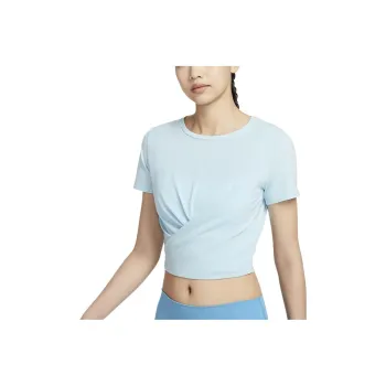 Nike Dri Fit Crop Tops Women's Ecstasy Ocean Blue