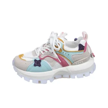 Dawei's House Cushioning Slip Resistant Chunky Sneakers Women's Gift Box Set